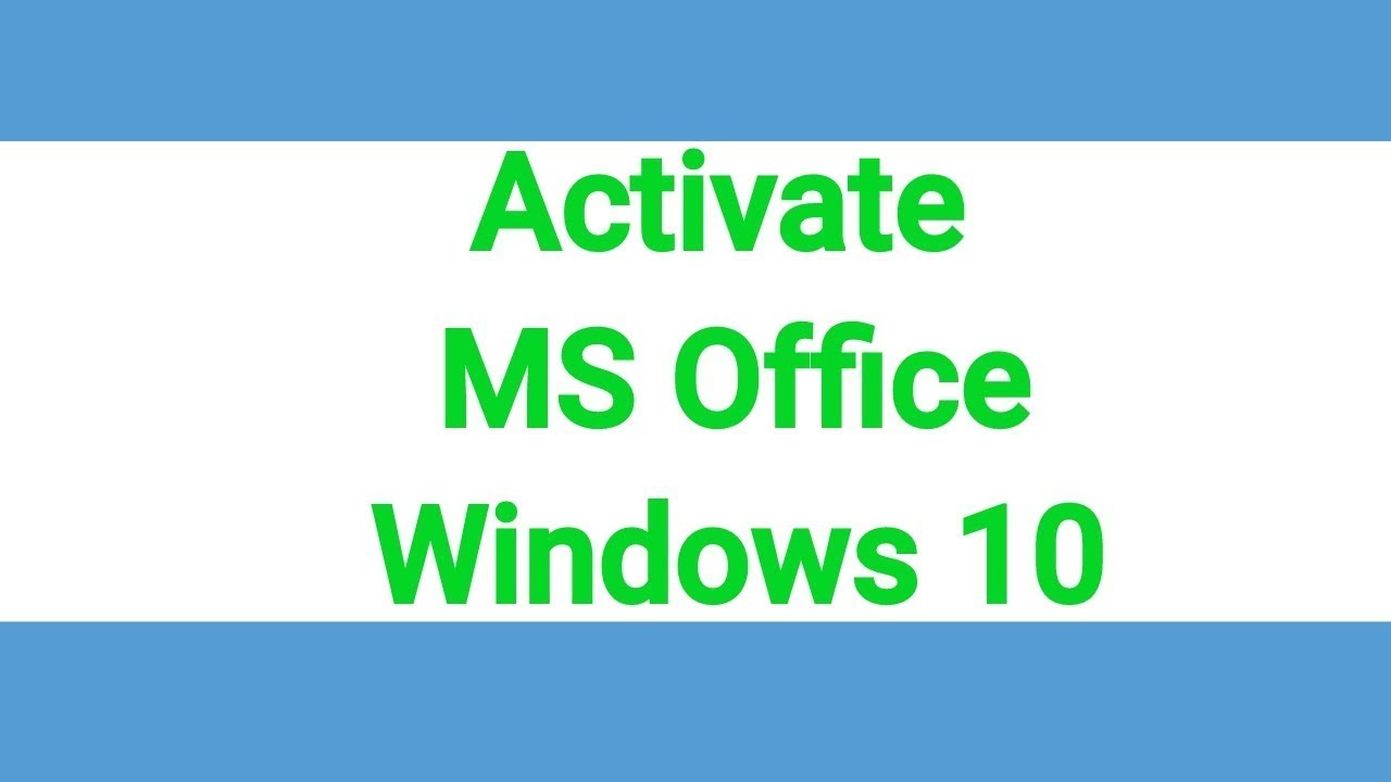 How to activate. How to activate