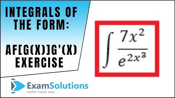 Integrals of the form Af[g(x)]g
