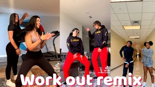 work out remix | TikTok compilation videos 2023