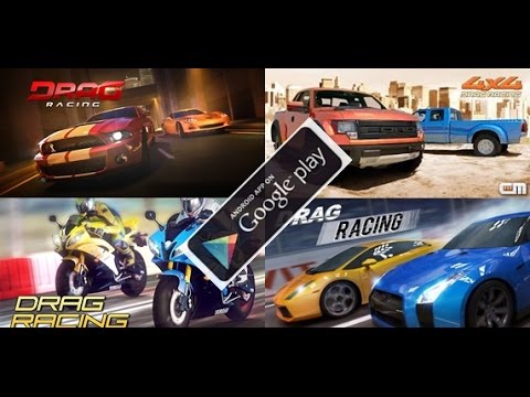 Top 5 Best Android Drag Racing Games 2014 (HD) [Game For Kids]