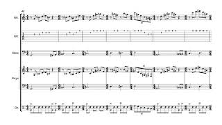 Dream Theater - Pale Blue Dot (Instrumental Section) Sheet Music+Tab
