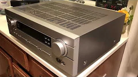 Yamaha Gray HTR-5650 AV Home Theater Stereo Receiver 5.1 Channel