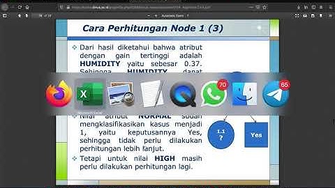 Tutorial Klasifikasi Data dengan Algoritma Decision Tree C4.5