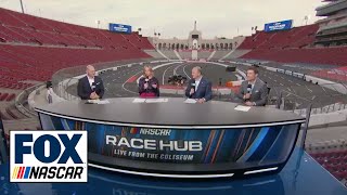 Behind-The-Scenes Of The La Coliseum Hosting Its First Nascar Race Nascar On Fox