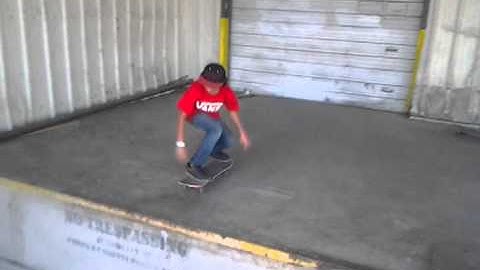 Frankies 180 off loading dock !