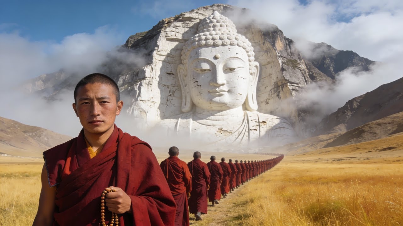 Sacred Tibetan Monk Mantra Journey — Let the Mind Become Still