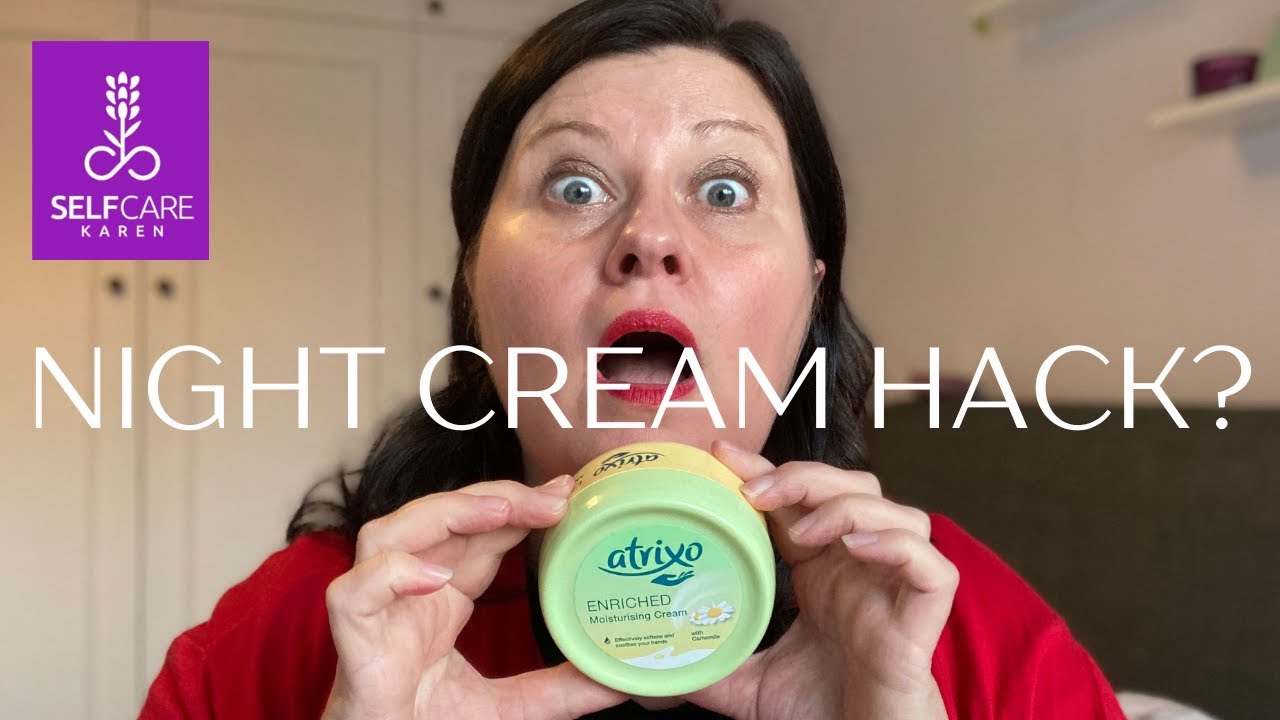Atrixo hand cream skincare hack 🌟 using hand cream as face cream 🌟 Selfcare Karen YouTube
