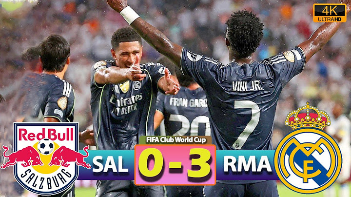Real Madrid vs RB Salzburg 3-0 All Goals & Highlights | Club World Cup 2025
