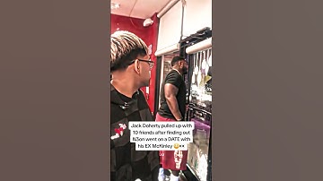 Jack Doherty pulled up with 10 friends after finding out N3on went on a DATE with his EX McKinley 😳👀