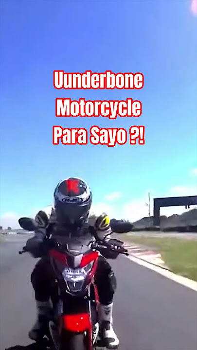 Ano ang Underbone Motorcycle Para Sayo? According sa AI. Suzuki, Yamaha, Honda, SYM #MotoVlog #Ride