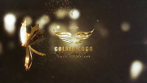 Tạo Intro Cho Kênh Youtube - Tạo Intro Hạt Vàng Lung Linh Khoe Sắc Bướm Bay Cực Phẩm | Mã IE003