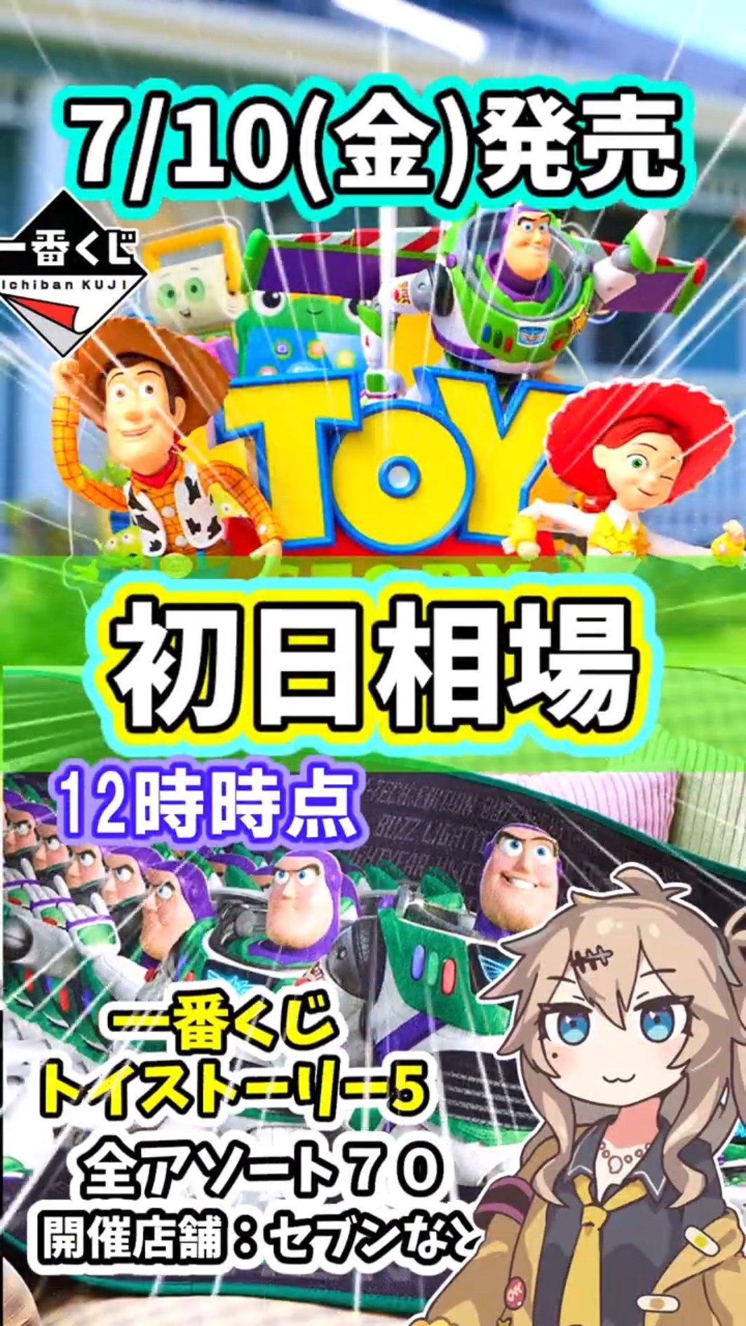 Day 1 Market Prices] Toy Story 5 Ichiban Kuji Figures Market