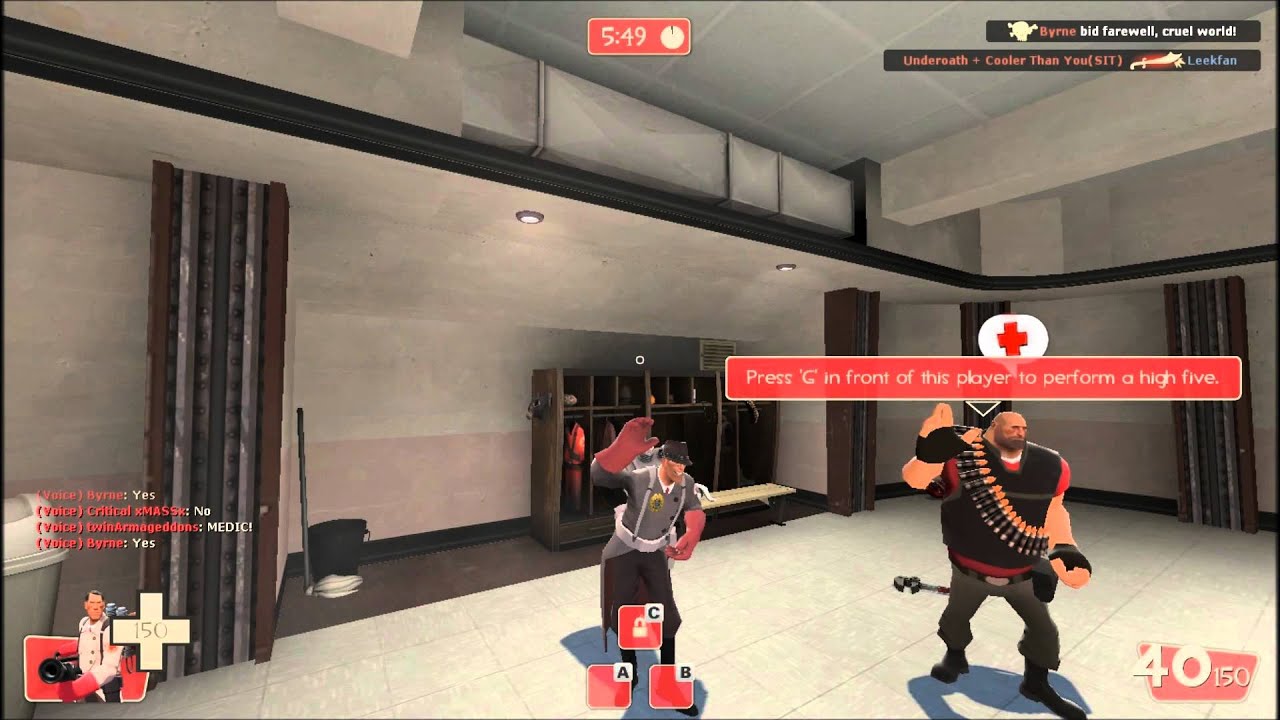 TF2 HighFive Taunt YouTube
