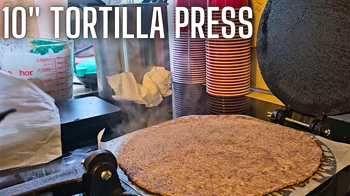 Tortilla Press | Uno Casa Cast Iron 10 Inch Tortilla Press