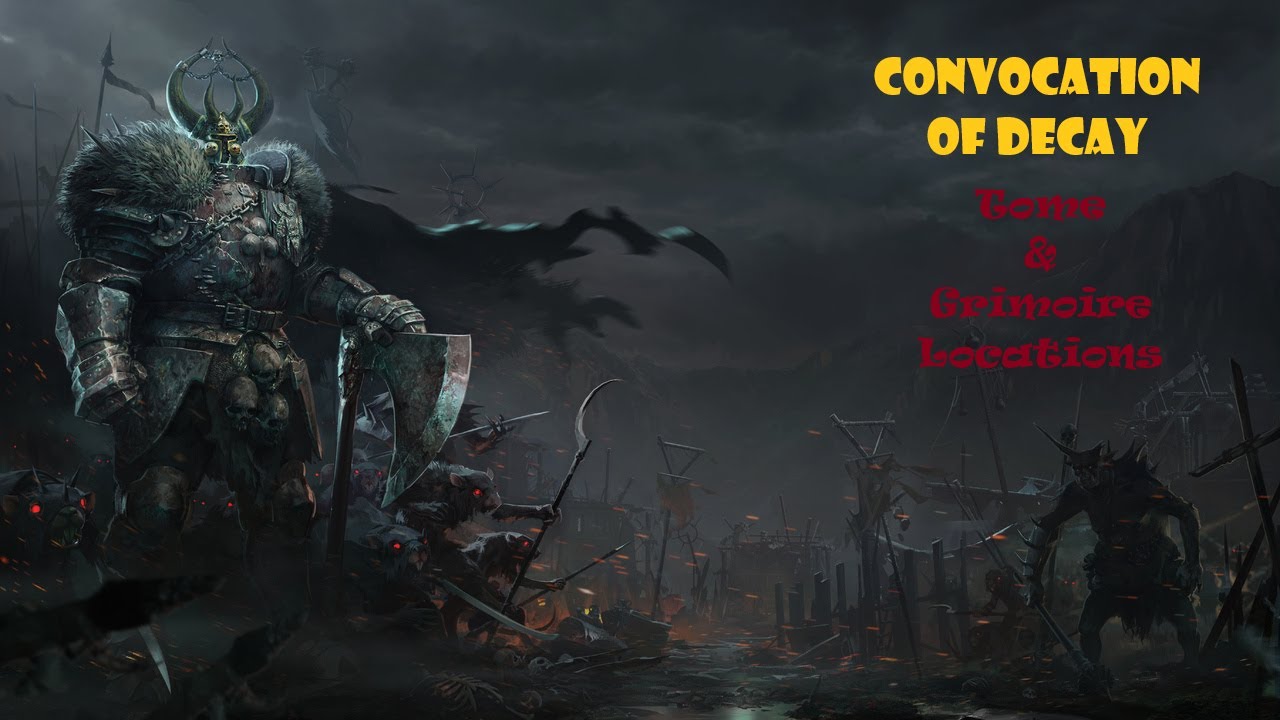 Warhammer: Vermintide 2 - Convocation of Decay // Tome & Grimoire Locations