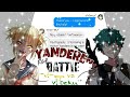 MHA | Yandere Rap Battle~ | Lyrics Prank | V!Deku vs V!Toga Himiko [Itz Liaahh]