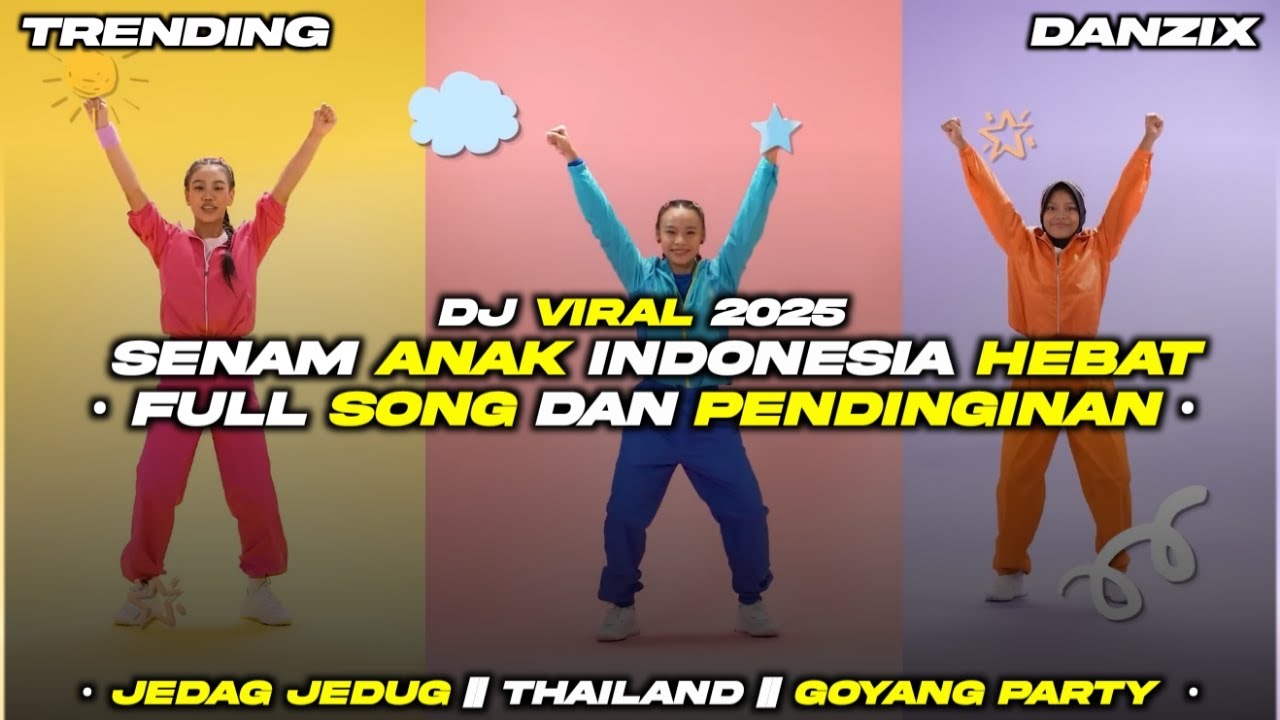 DJ SENAM ANAK INDONESIA HEBAT FULL SONG DAN PENDINGINAN !!!
