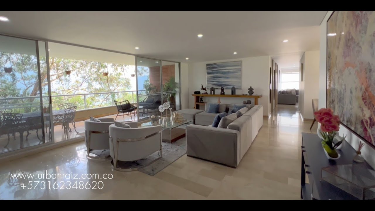 Apartamento en Medellín el Poblado cerca del Tesoro $2.150millones