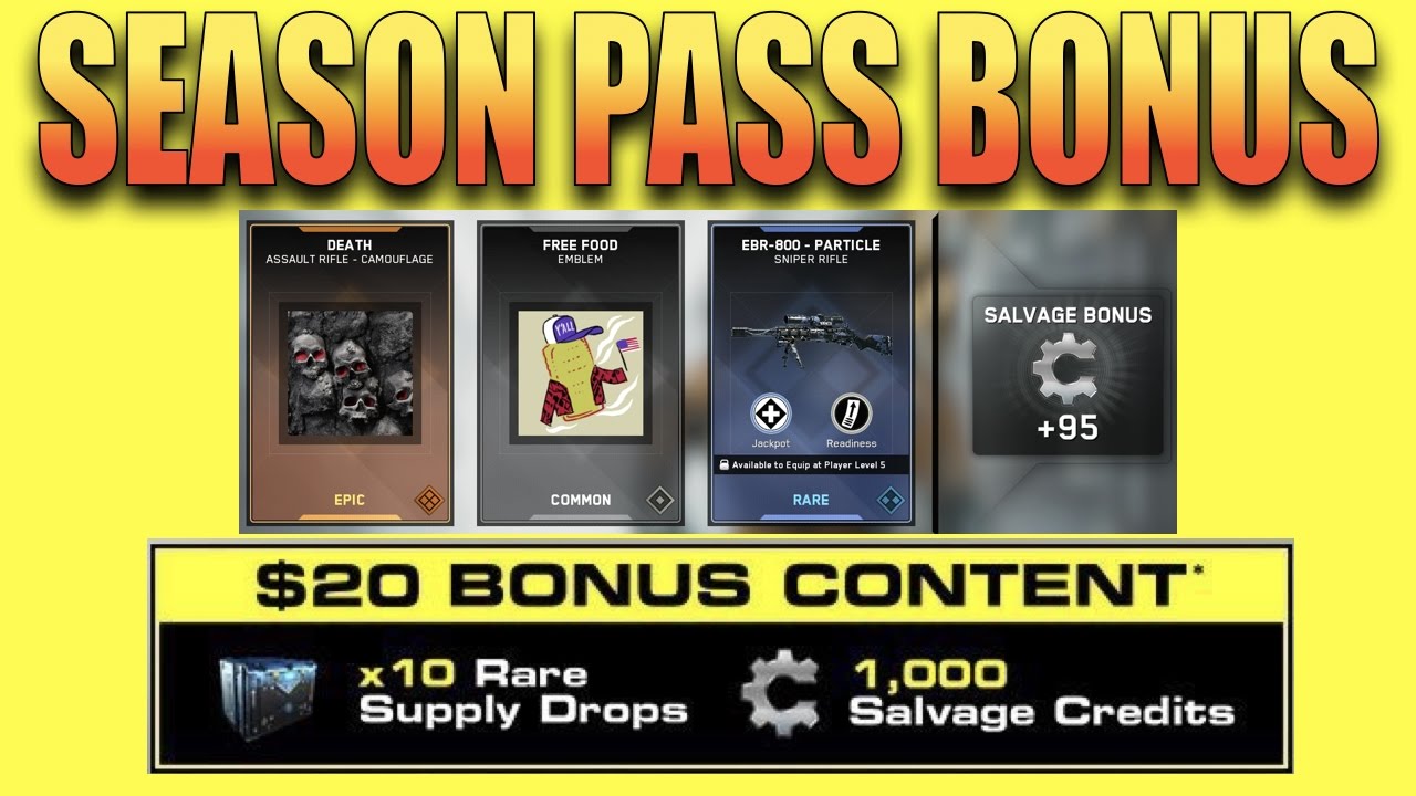 Infinite Warfare "SEASON PASS BONUS OPENING" (10 Rare Supply Drops