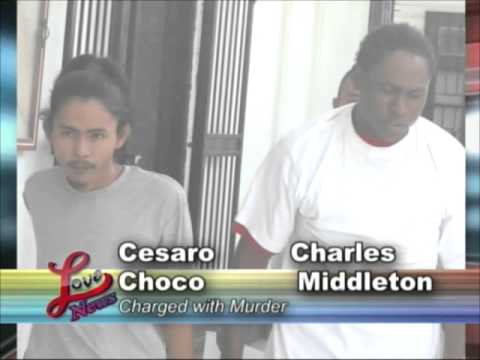 Charles Middleton AND Cesaro Choco MURDER newspaper mockup