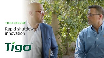 Tigo rapid shutdown innovation at multi-megawatt C&I solar rooftop