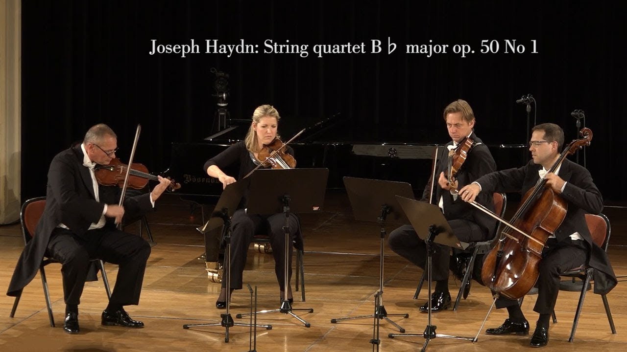 Symphony4Vienna plays Joseph Haydn String quartet B♭ major op 50 No 1