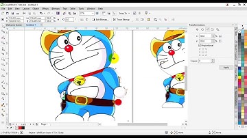 Tự họa CorelDraw   Bài 18  Cắt hình bất kỳ từ ảnh bitmap trong corel draw
