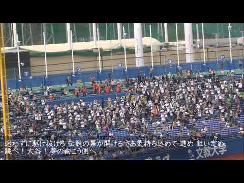歌詞付き】北海道日本ハムファイターズ 大谷 翔平 応援歌 - YouTube
