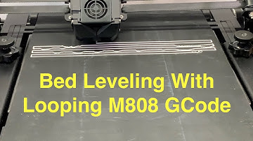 CR-30 Belt Leveling with Looping GCode