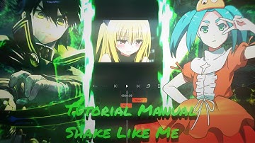 Tutorial Smooth Manual Shake - Alight Motion