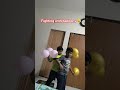 Fighting with balloons for balloons 😂#friends #funny #video #memories #youtubeshorts #shortvideo