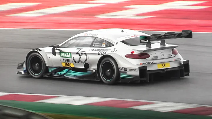 Mercedes-AMG C63 DTM 2016 'Renntaxi' in action: Wa...
