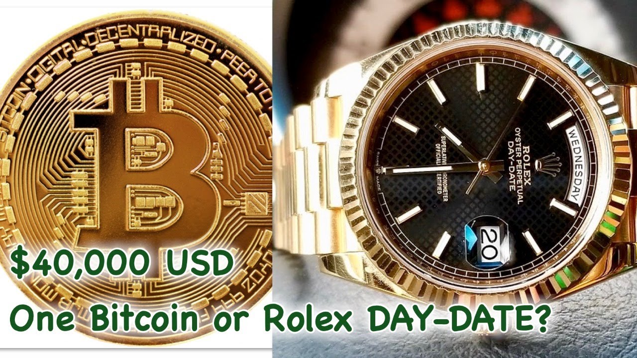 Bitcoin at $50,000 - Rolex DAY-DATE or ONE BITCOIN? PART TWO