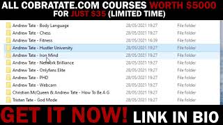 Cobratate.com ALL COURSES ($10 BUNDLE)