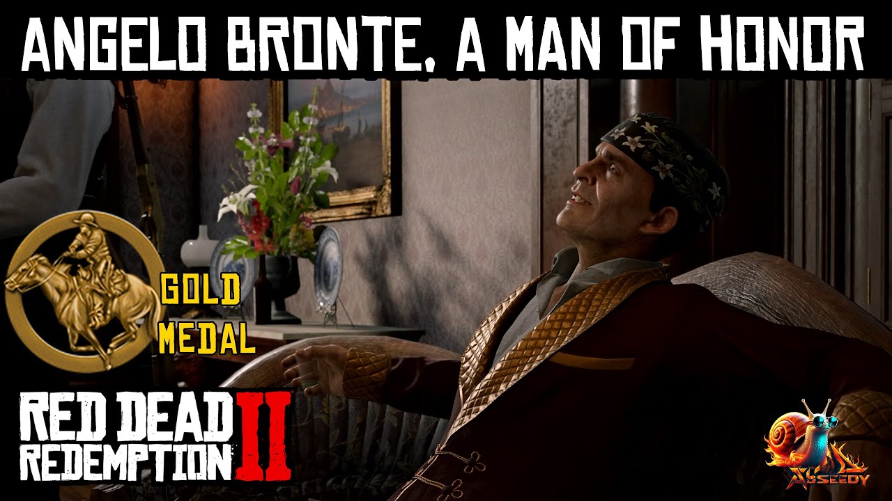 Angelo Bronte, A Man of Honor [Gold Medal] - Red Dead Redemption 2 ...