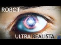 ROBOT ARTISTA con inteligencia artificial que exhibirá autorretratos ✍️