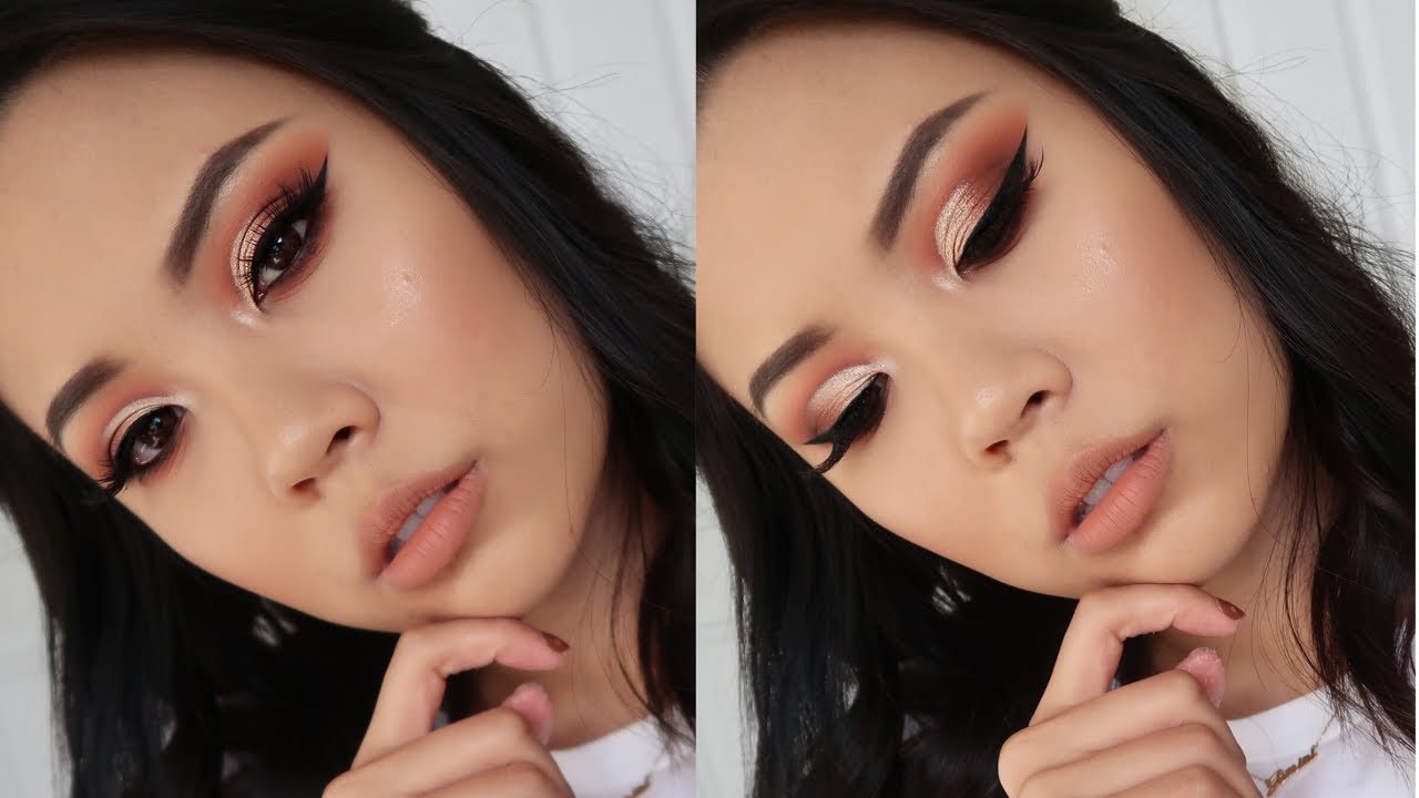 How To Half Cut Crease On Smaller Eyes