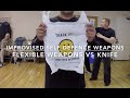 Silat Suffian Bela Diri - Flexible Improvised Weapon vs Knife Attack