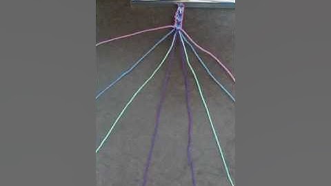 How to Make Friendship Bracelets: the Bordered Chevron