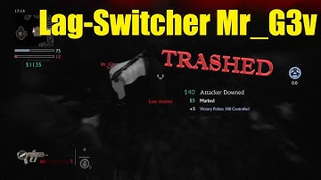 Uncharted 4 Multiplayer: Mr_G3v Lag-Switching in a Public Match???