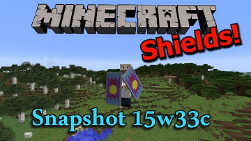 Minecraft 1.9 Snapshot 15w33c- Shields!