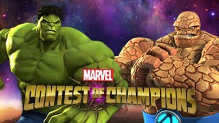 MARVEL CONTEST OF CHAMPIONS: HULK VS THE THING