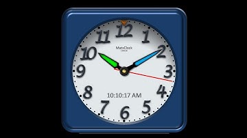 MatsClock 120136 - Free Alarm Clock PowerPoint PPT Slide