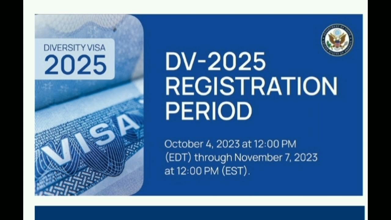 How to apply for DV lottery 2025. Notice for apply EDV America 2025
