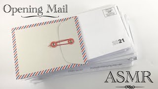 ASMR Opening Mails (No Talking) Letters Paper Crinkles Ripping Envelopes