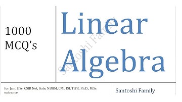 Linear Algebra engineering mathematics gate Jam Lt  grade latest news vacancy  2022 TGT PGT JEE nda