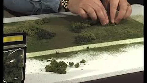 Model Scenery Made Easy - Modeling Ground Cover | Woodland Scenics