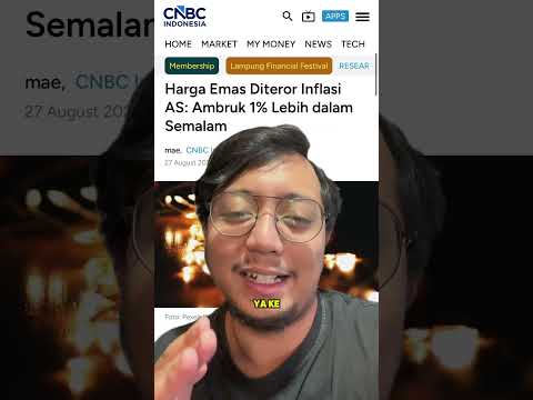Turun lagi, update harga emas, 27 Agustus 2026 #nabungemas