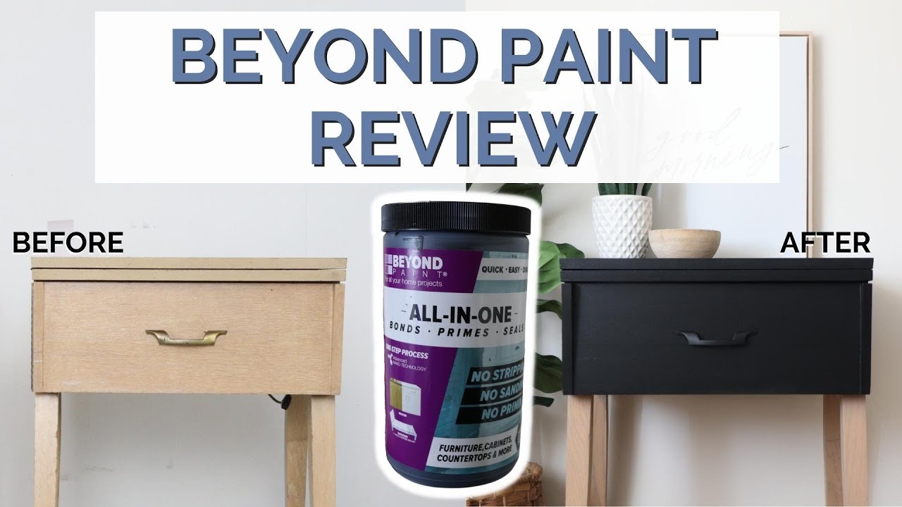 Beyond Paint Review  Thrifted Sewing Table Makeover 