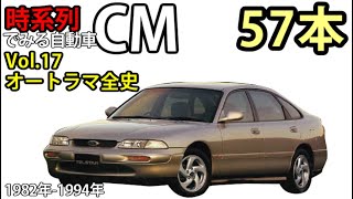 時系列でみる自動車CM17　日本フォード/オートラマ全史【57本】